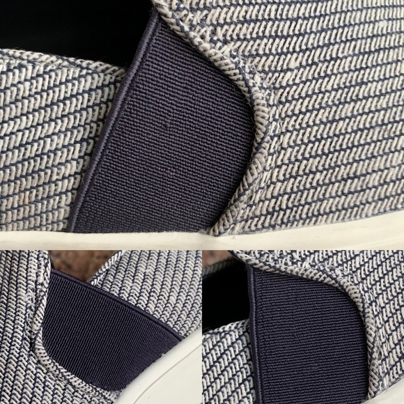 Vince Blair Woven Coast White Sneakers - Picture 7 of 10